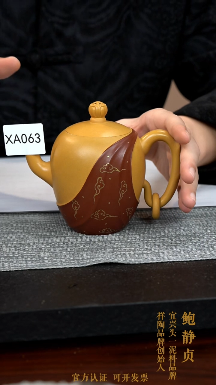 【闪购商品】紫砂茶壶XA063-0125ZJB