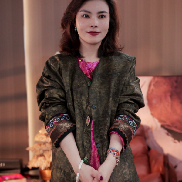 梦摘星！重磅浮雕丝绵国新中式外套！S28YA6583462