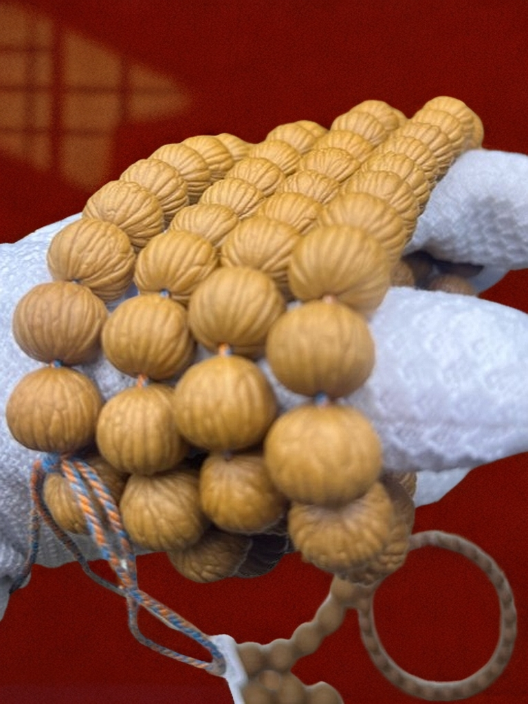 猴赛磊文玩 13+土豪核桃猴头108同尺精挑原皮原色