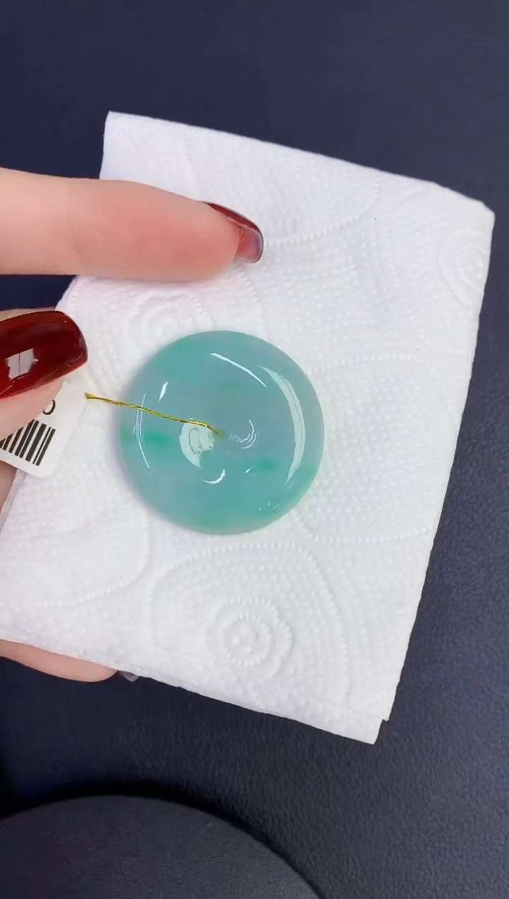 颈饰未镶嵌翡翠缅甸天然翡翠A货