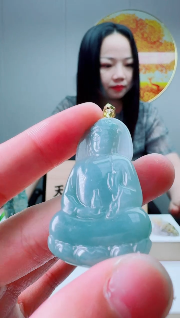 翡翠未镶嵌颈饰素衣多样性随机发其一