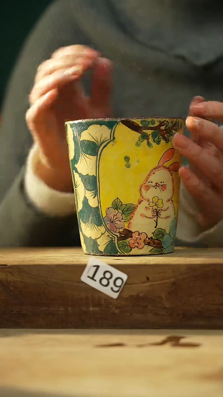 【闪购商品】瓷片新品！设计师手作款柴烧动物系列 迷糊