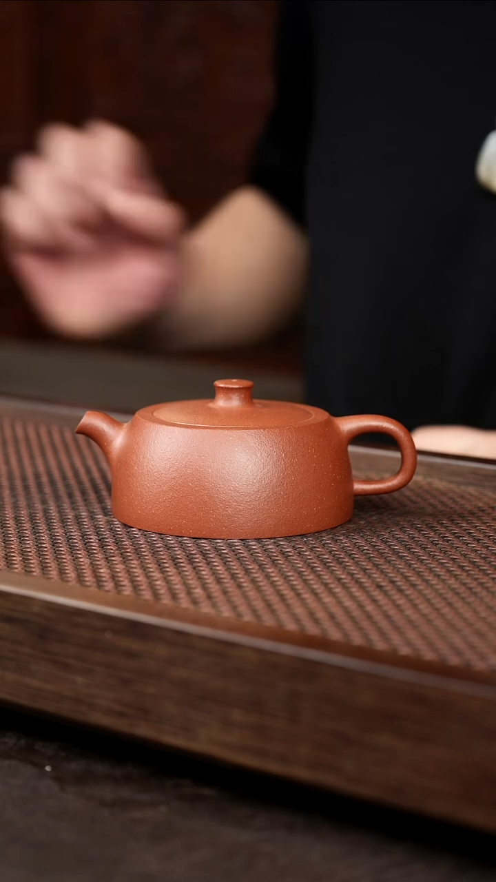 茶壶紫砂红降坡 井栏