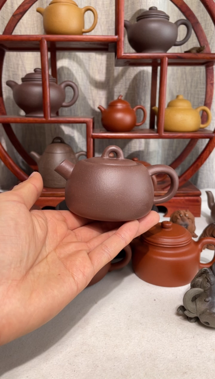 【闪购商品】紫砂茶壶微瑕台西底板紫泥炮嘴