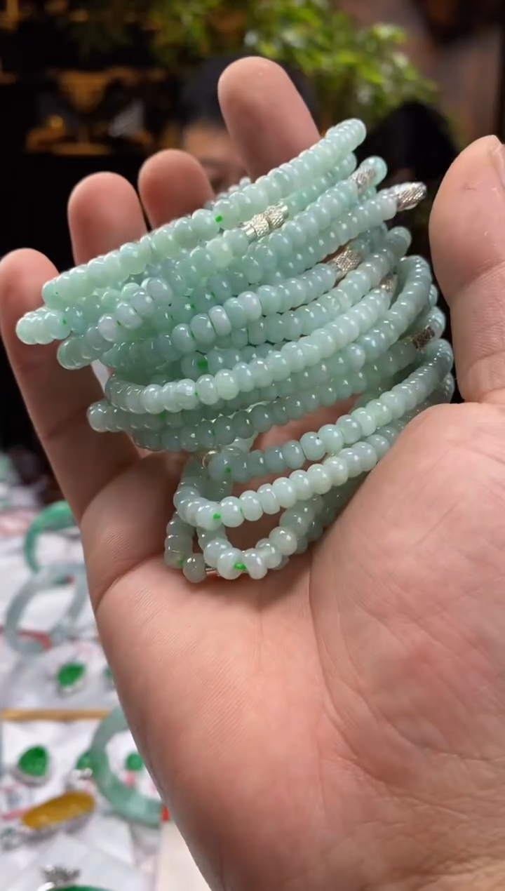 未镶嵌手串翡翠x303天然缅甸翡翠a货多样性随机发其一