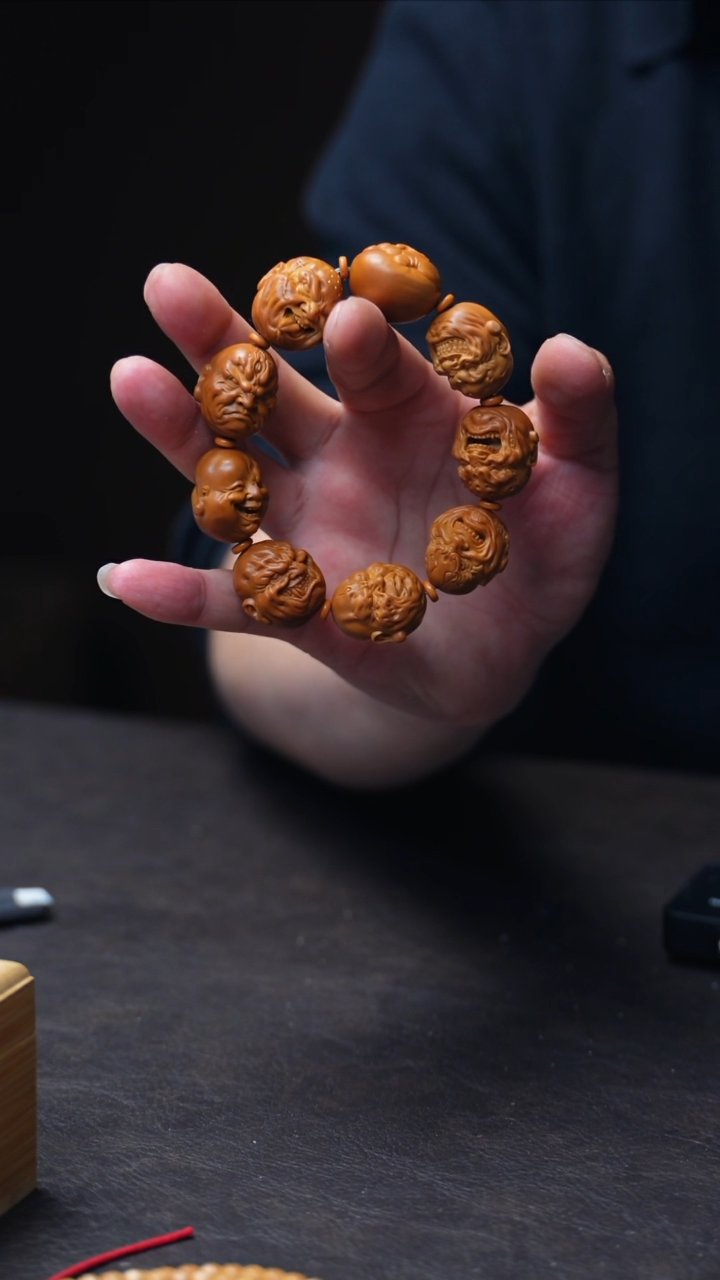 【闪购商品】橄榄核手串/手链2.2经典恶僧