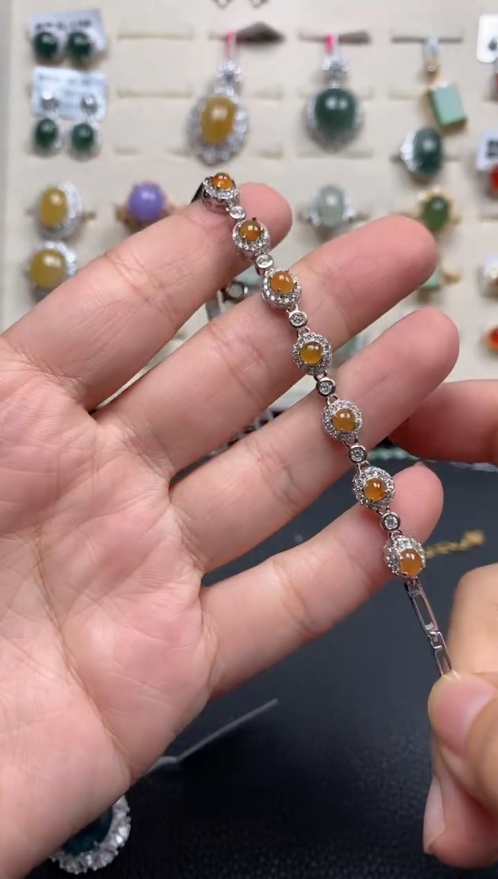 【闪购商品】翡翠戒指银S925镶嵌1111111