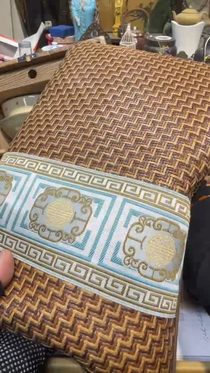 草编中古艺术工艺美术品