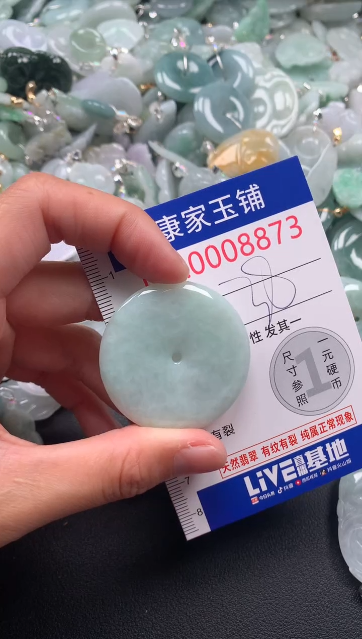 颈饰未镶嵌翡翠8873