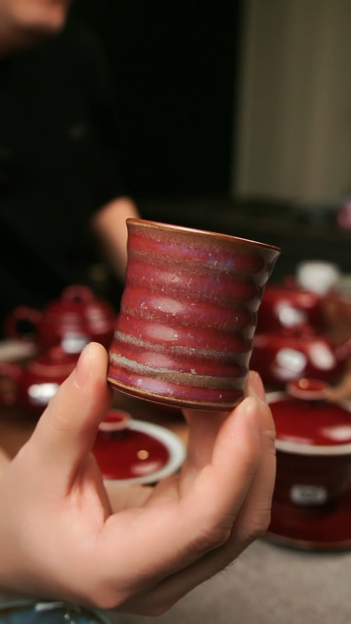 【闪购商品】瓷片钧瓷茶器茶具131