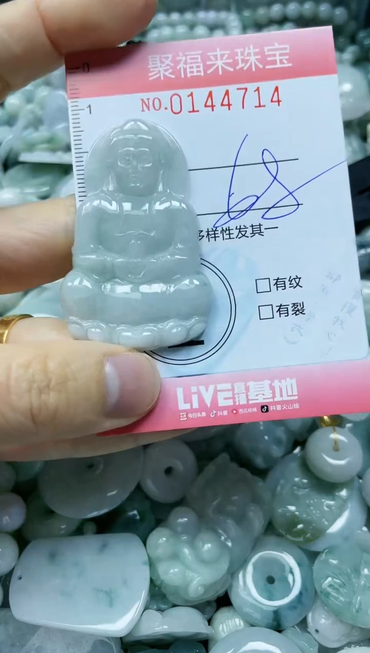 【闪购商品】翡翠未镶嵌颈饰闪购0144714