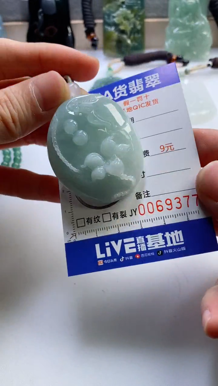 【闪购商品】翡翠挂件未镶嵌