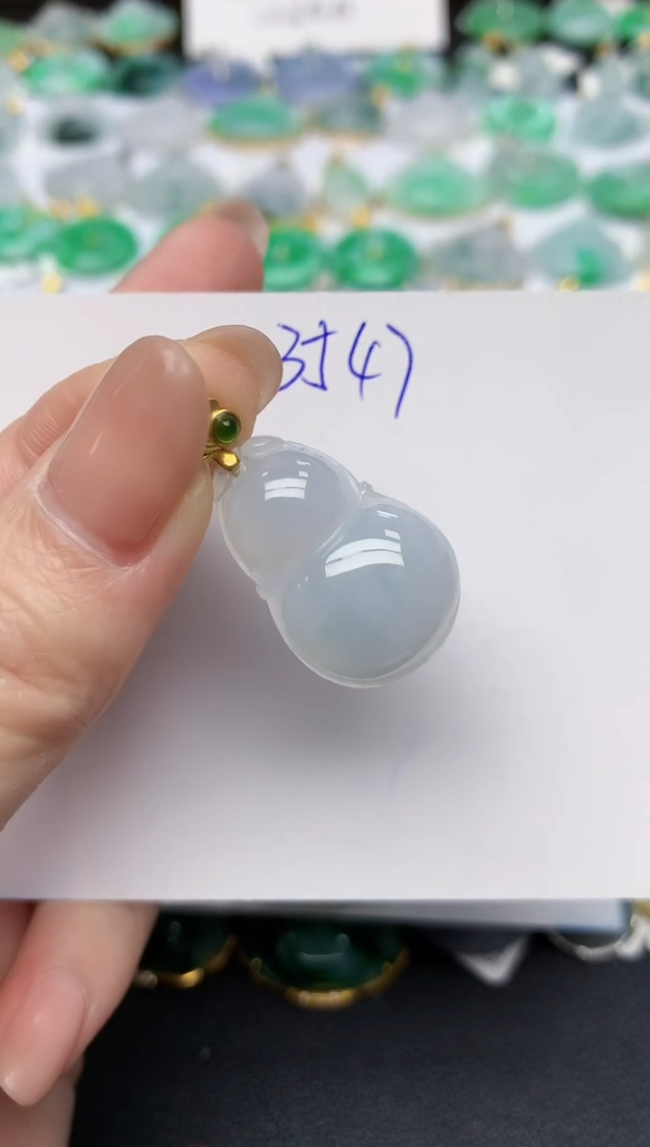 颈饰未镶嵌翡翠天然缅甸A货翡翠百元以上9元证书费自理