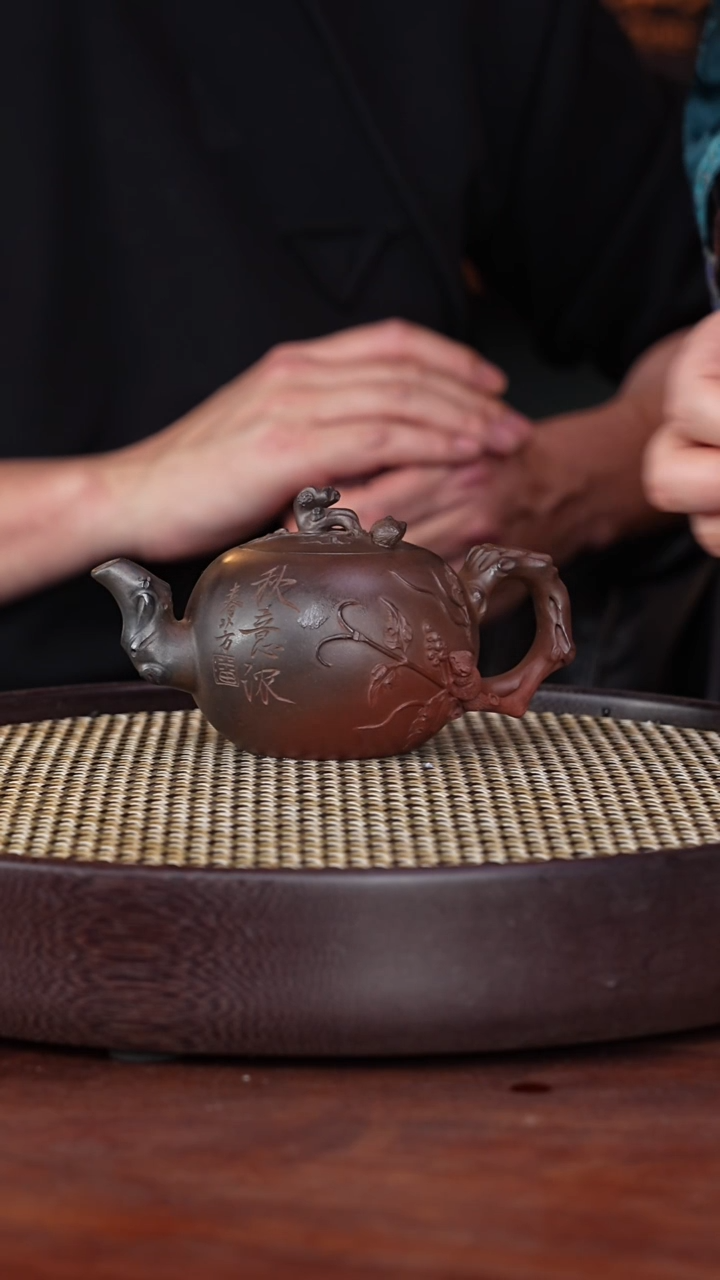 【闪购商品】紫砂茶壶潘春芳15-28 柴烧