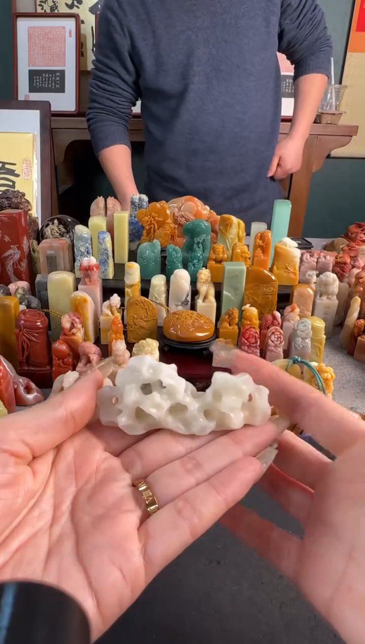 【闪购商品】青田石印石编号编号6145