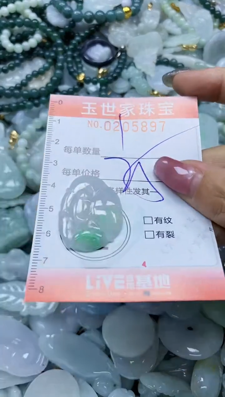 【闪购商品】翡翠颈饰未镶嵌闪购0205897