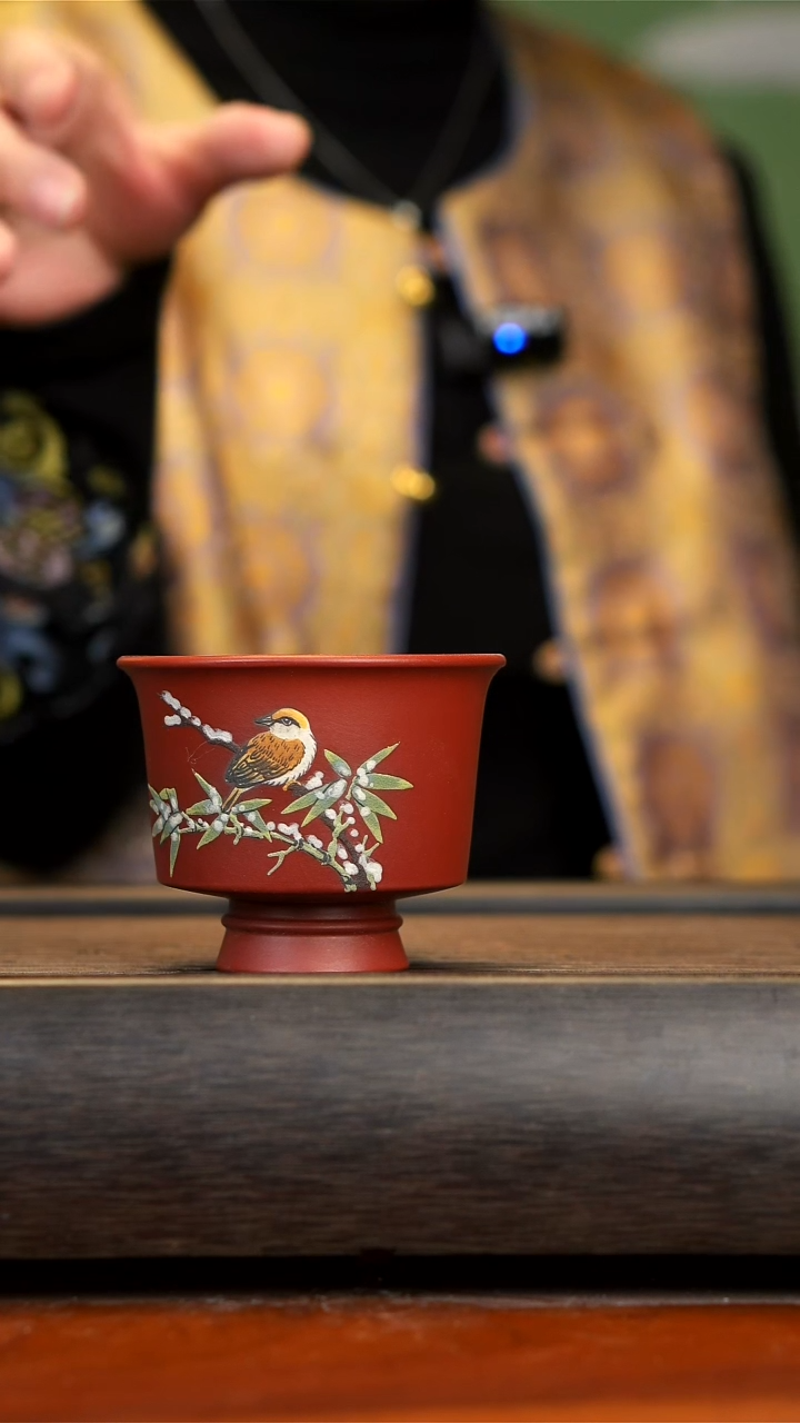 【闪购商品】紫砂茶壶念一紫砂  雪鸟杯