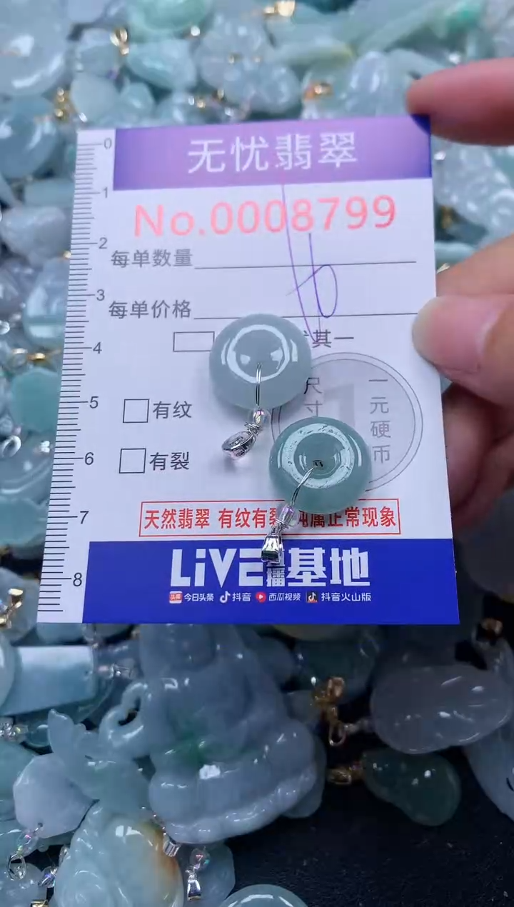 颈饰未镶嵌翡翠8799