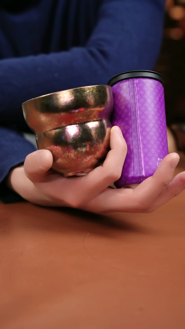 纯钛葫芦杯 咕咕一罐 两面粉