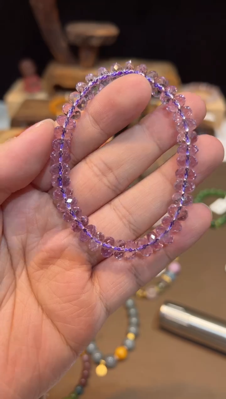 【闪购商品】水晶手链未镶嵌手饰@@F4594