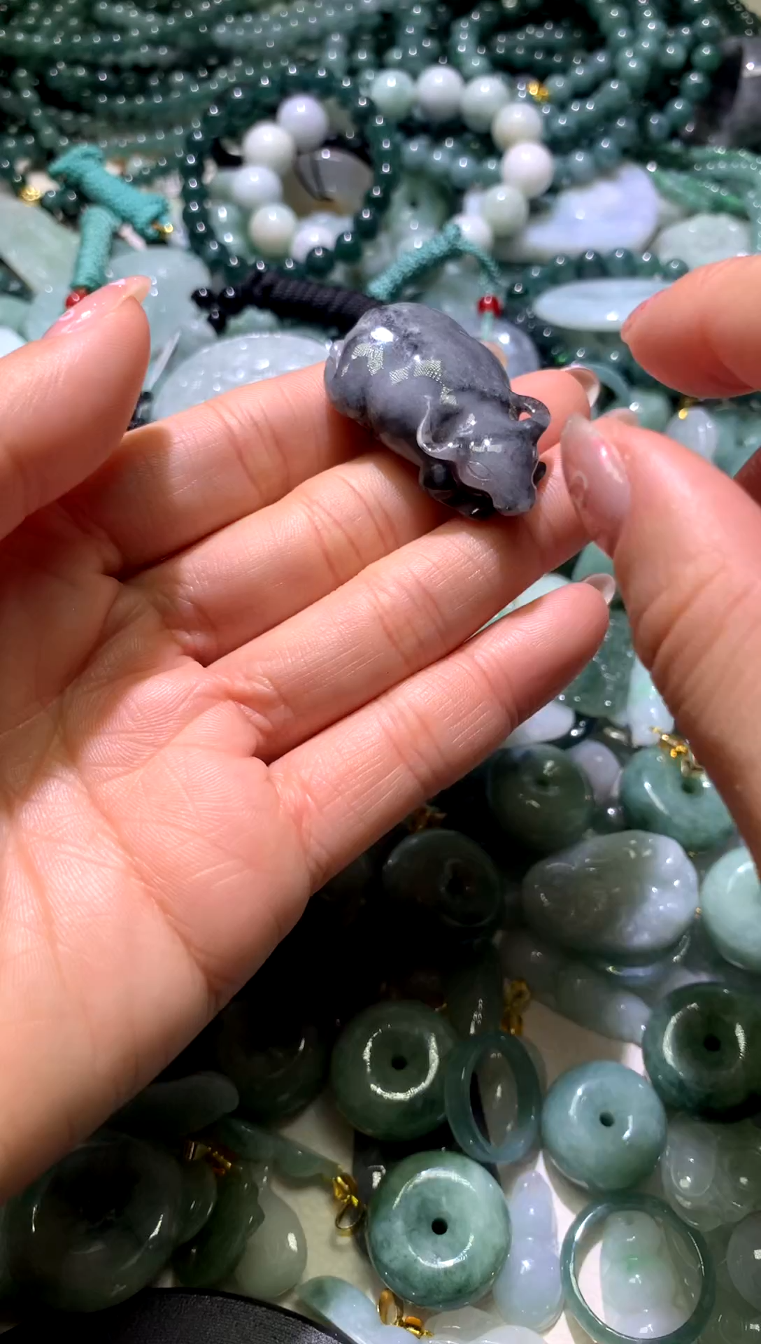 吊坠(不含链)未镶嵌翡翠1