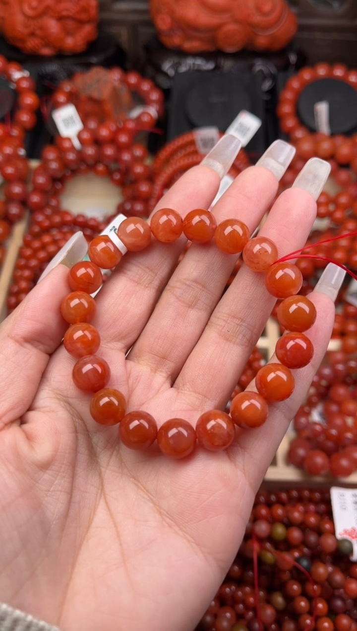 【闪购商品】南红玛瑙珠宝奇石未镶嵌10随机多样性/一条