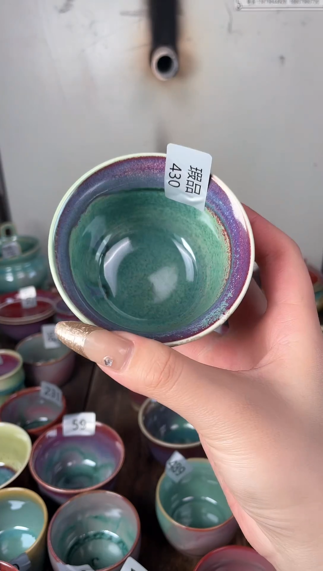 【闪购商品】摆件钧瓷窑变精品茶器