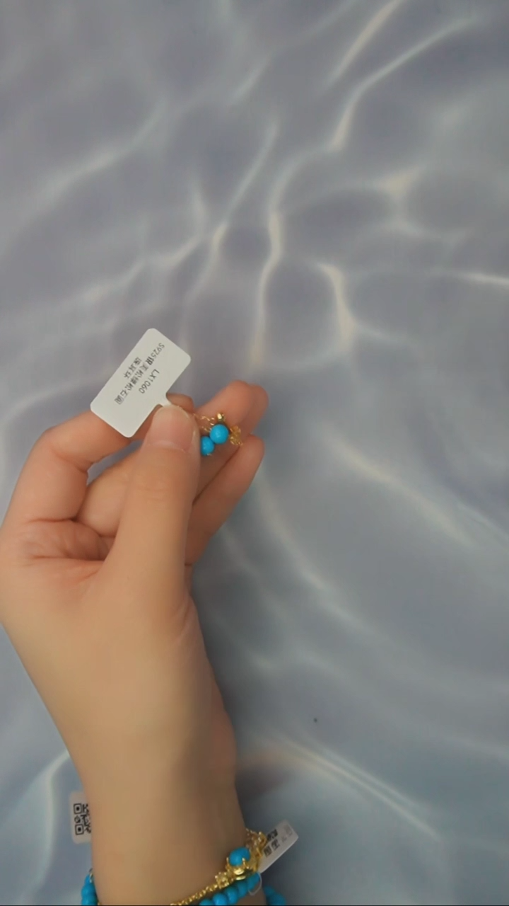 【闪购商品】绿松石耳环银S925镶嵌发货一件