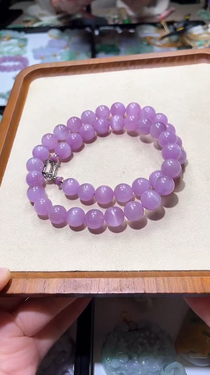 【闪购商品】锂辉石项链未镶嵌项链