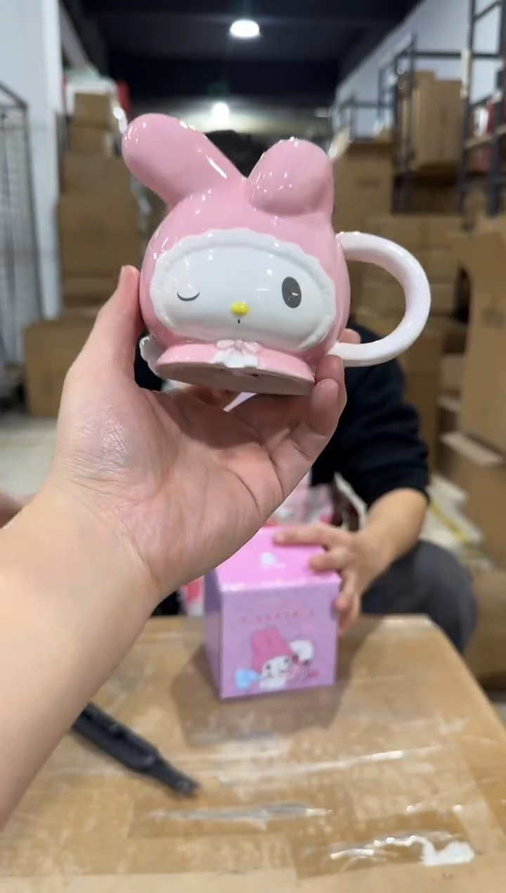 瓷片原盒美乐蒂50周年水杯