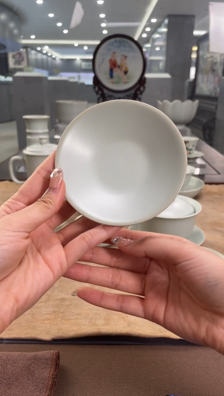 【闪购商品】周泽堂天青斗笠杯盏