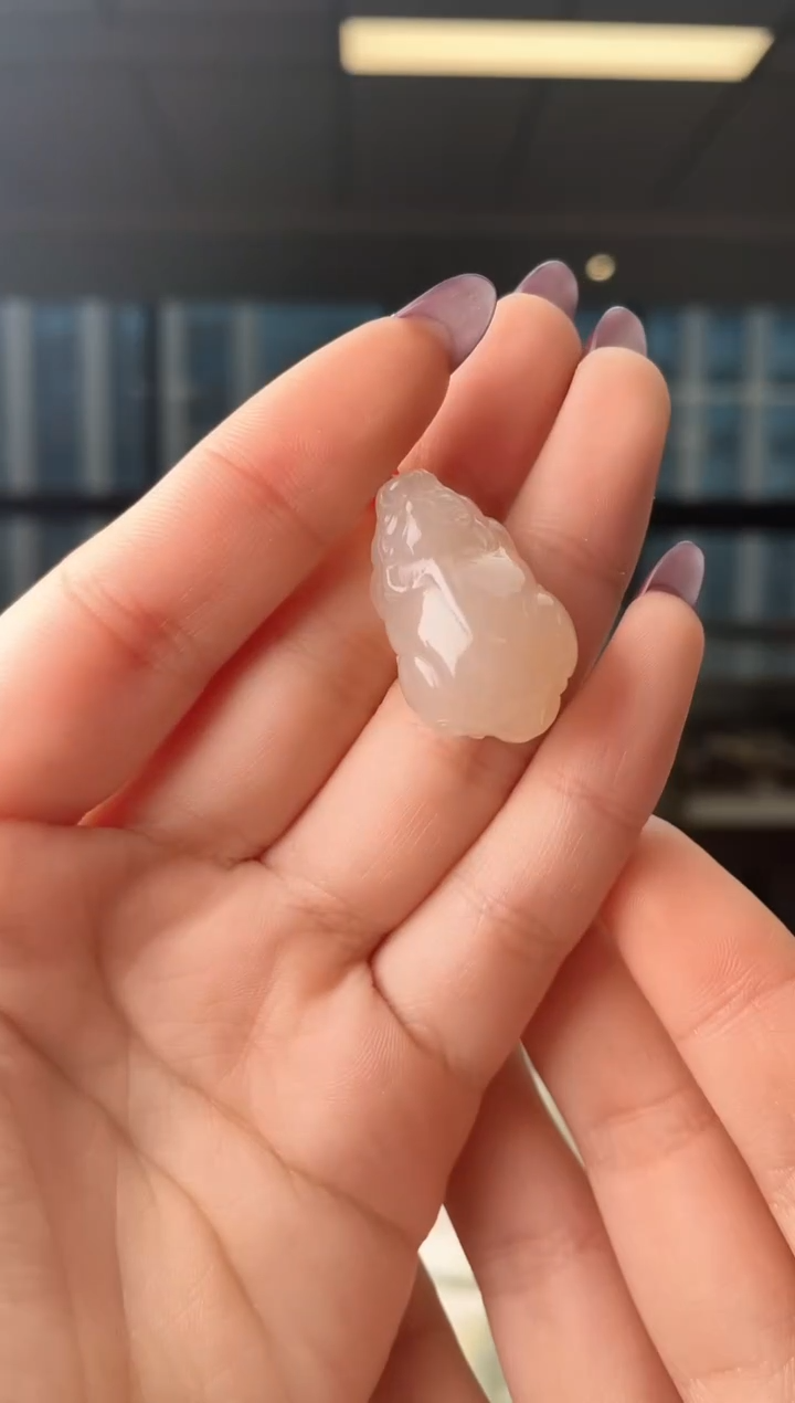 颈饰未镶嵌和田玉貔貅 xp