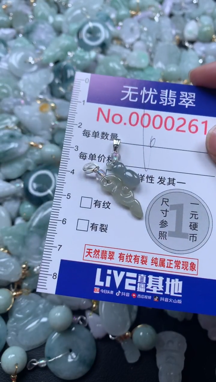 颈饰未镶嵌翡翠261