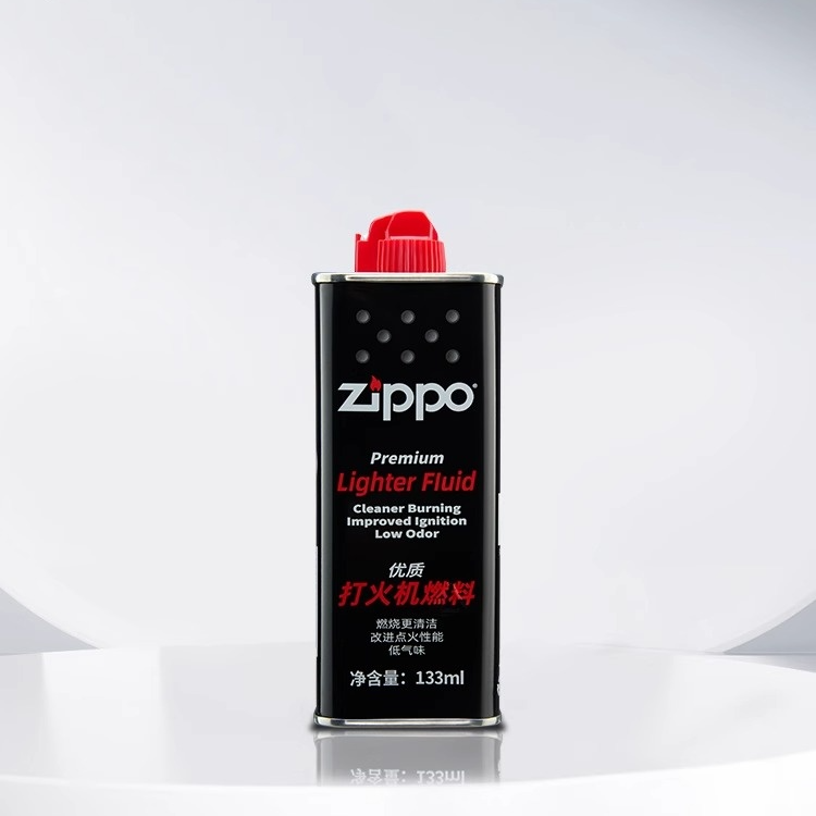 ZIPPO打火机正品配件133ml专用油官方专卖店正品火石棉芯