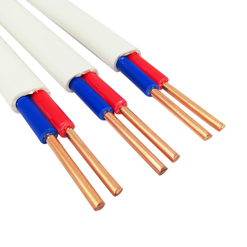 国标BVVB硬护套线2芯3芯纯铜芯家用加厚耐磨平行护套线100米