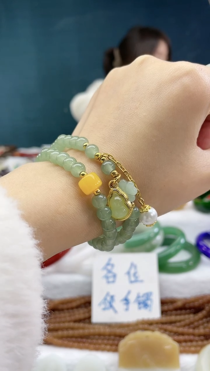 【闪购商品】石英质玉颈饰未镶嵌8