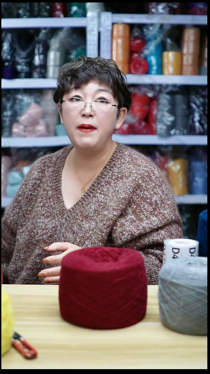 羊毛欢姐手编线D431