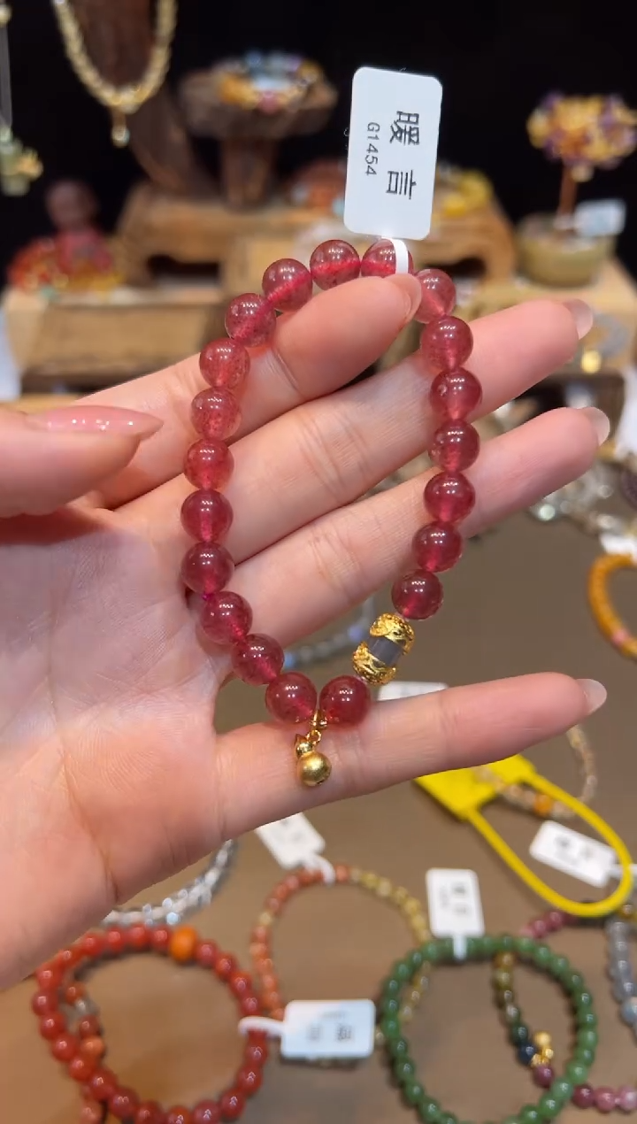 手饰石英质玉未镶嵌手饰@@G1454