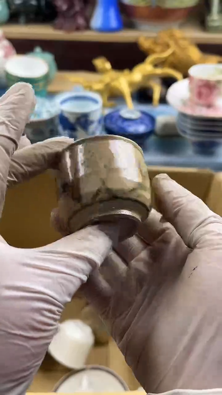 瓷片茶英歌瓷器满28包邮