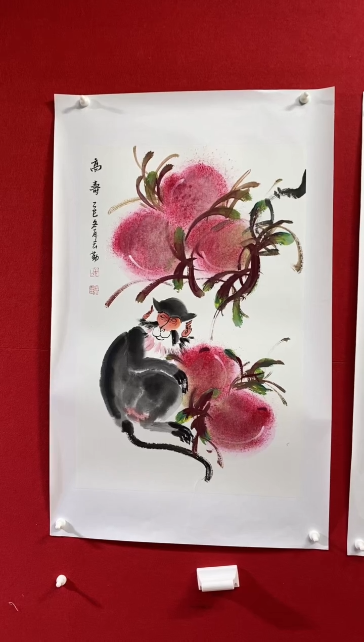 国画国画NYQ杰牛云勤老师作品