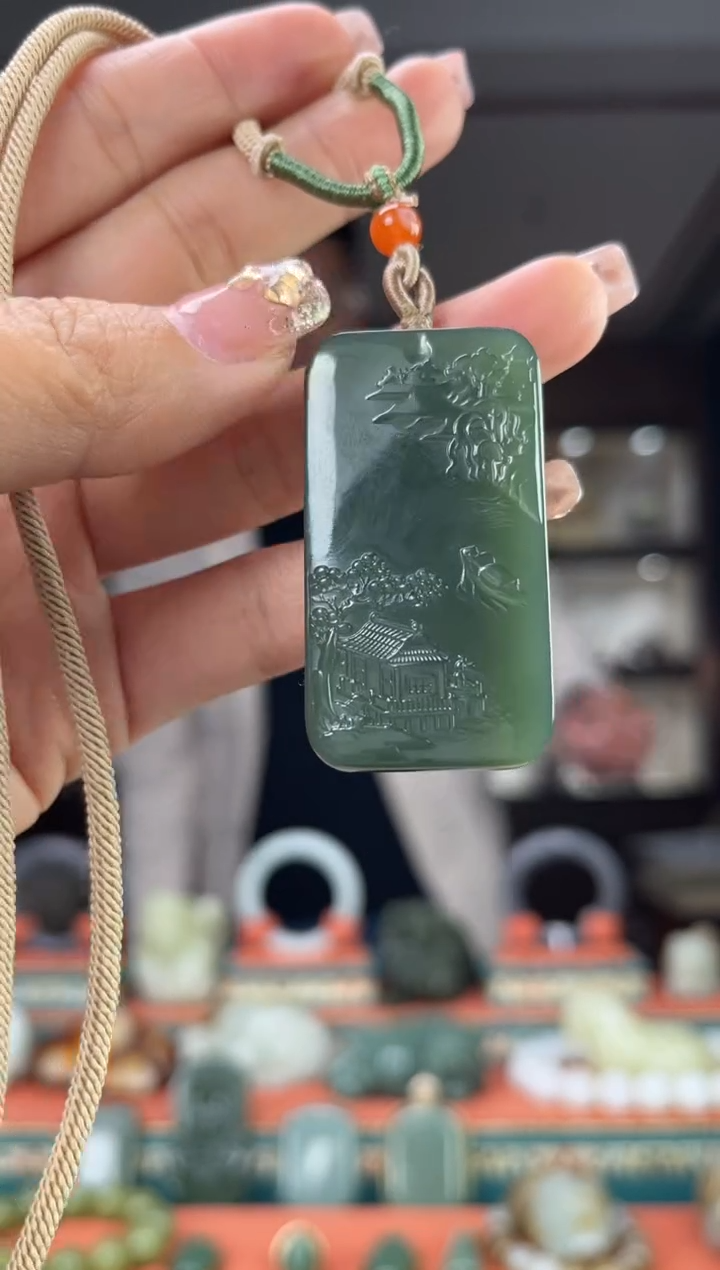 【闪购商品】和田玉颈饰未镶嵌佩佩