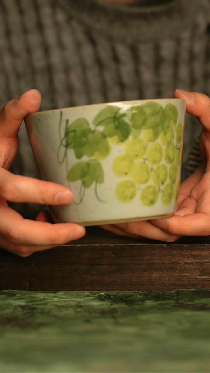 手工手绘瓷器青诗集手工手绘瓷器