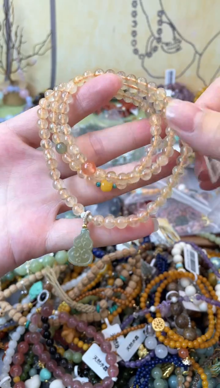 发晶手链未镶嵌421