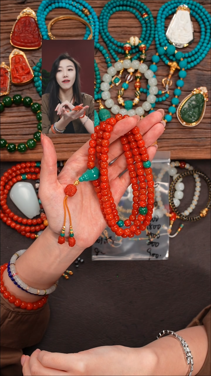 未镶嵌手串南红玛瑙一**间遇见文玩品质回血