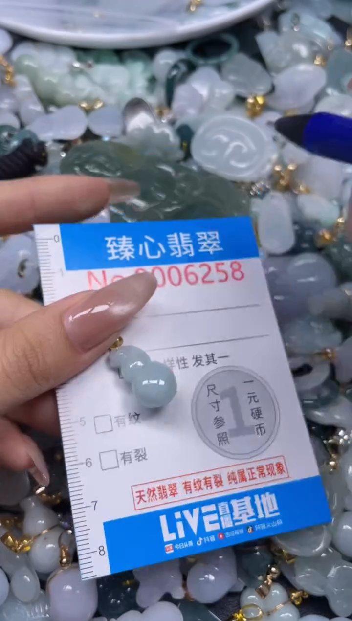 颈饰未镶嵌翡翠6258