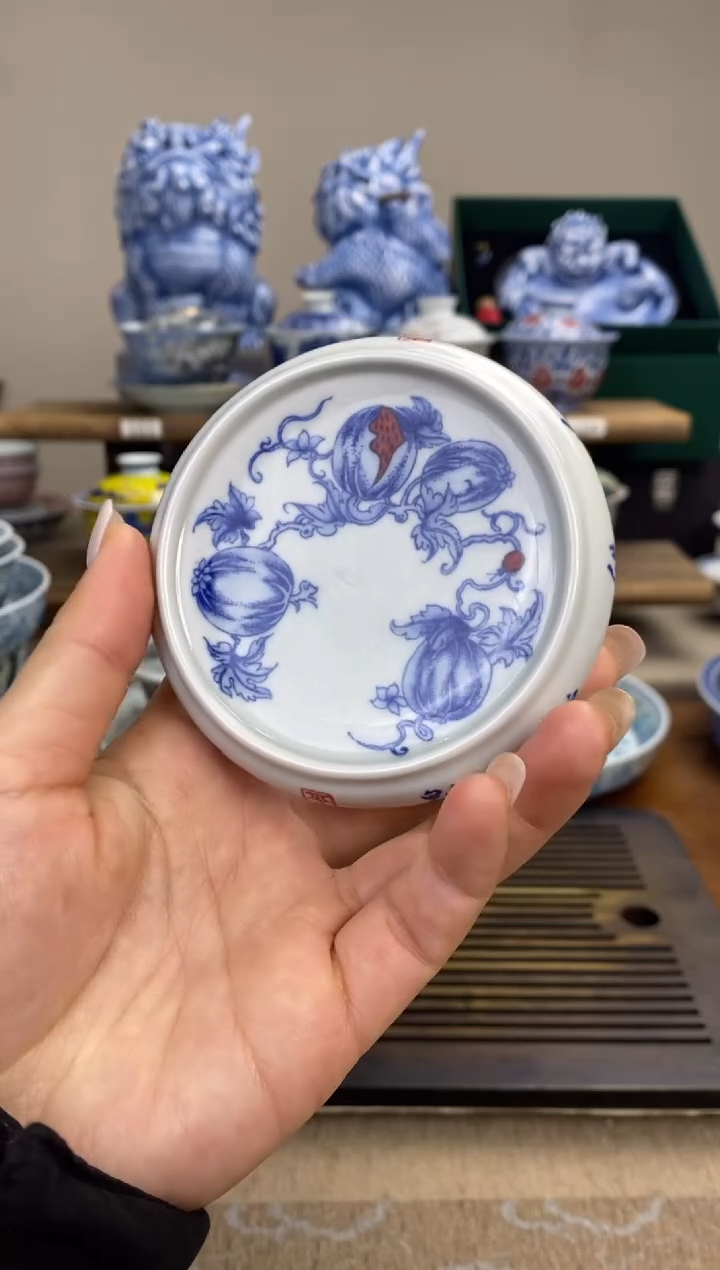 【闪购商品】西瓜盖置 陶瓷福利