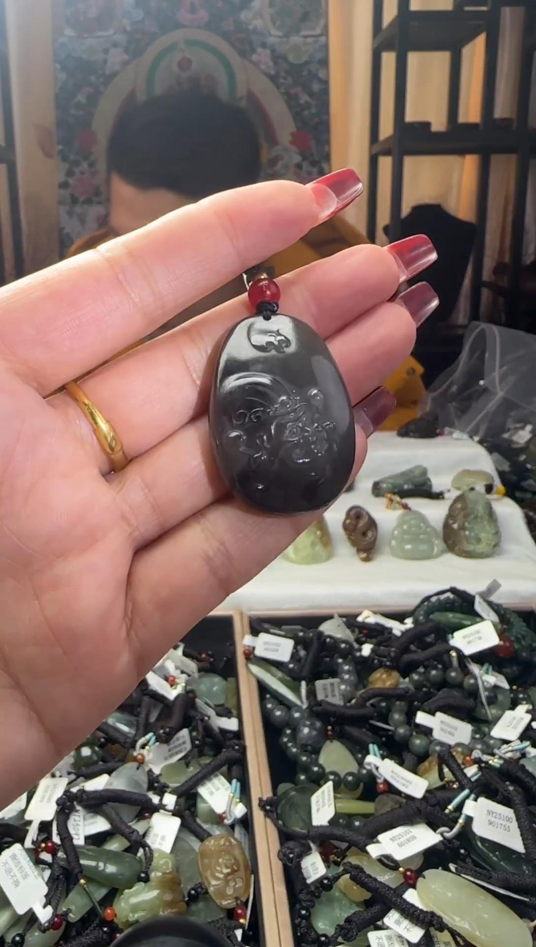 颈饰未镶嵌和田玉和田玉吊坠93