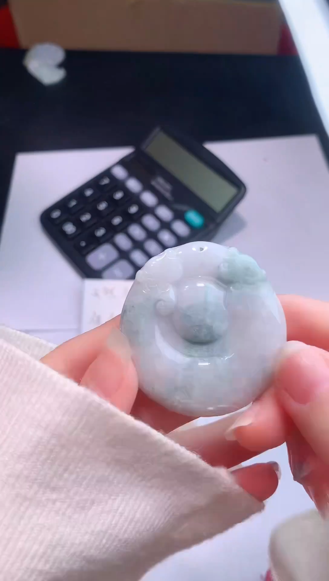 颈饰未镶嵌翡翠0芹0翡翠珠宝745