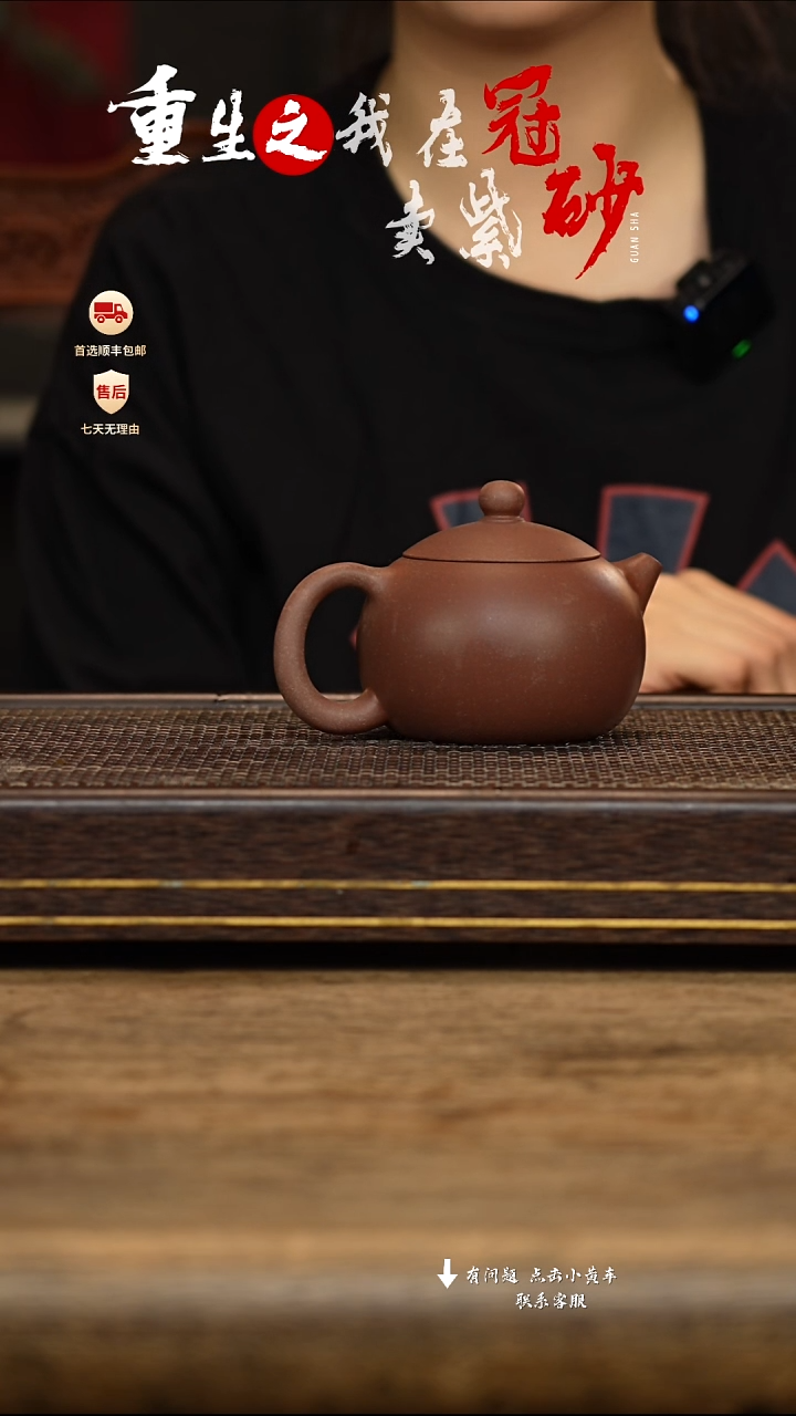 茶壶紫砂冠砂茶器23