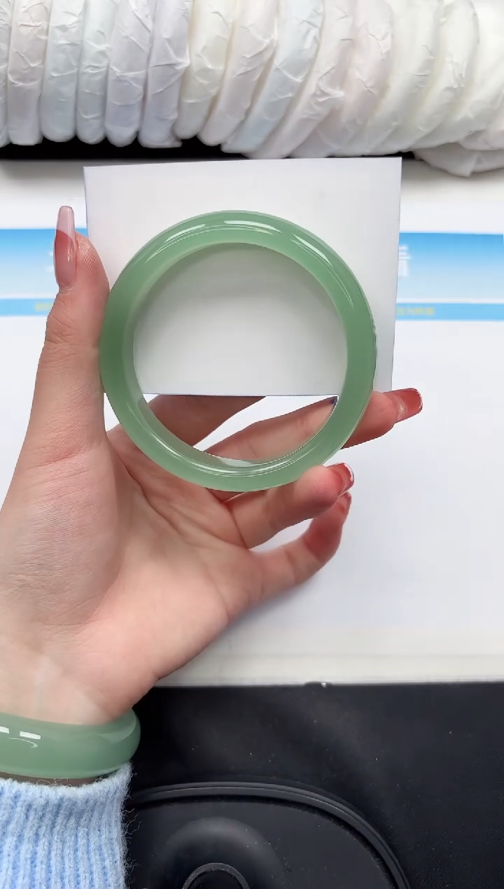 石英质玉未镶嵌手镯116-63.2